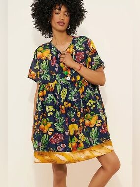 Anthropologie x Rachel Antonoff Howard Mini Dress XSP Sold Out Fits Medium